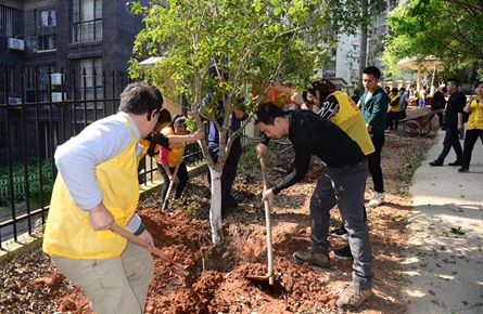 植樹添新綠