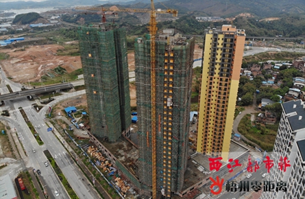 龍平公租房小區建設有序推進