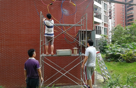 紅嶺1號小區(qū)居民家中接連停電