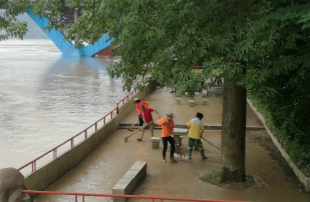 梧州發布洪水藍色預警