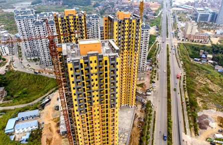 龍平公租房小區建設順利推進