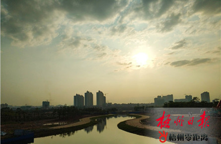 蒼海環城水系效果初顯