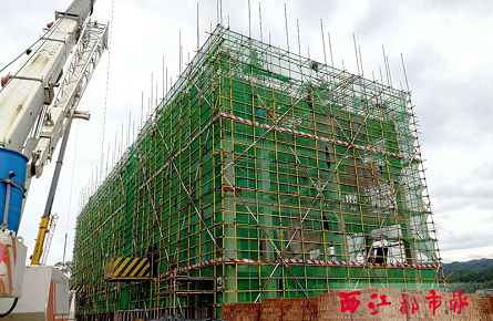 蒼梧縣第一初級中學建設平穩推進