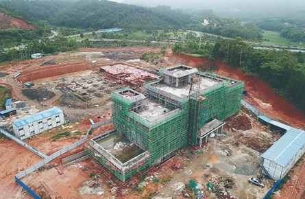 新倒水鎮中心衛生院預計明年上半年試運行