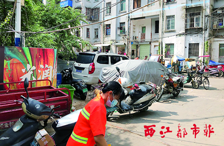 住宅小區干凈有序 小街小巷亂象仍多