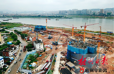 高旺片區棚改項目加緊施工