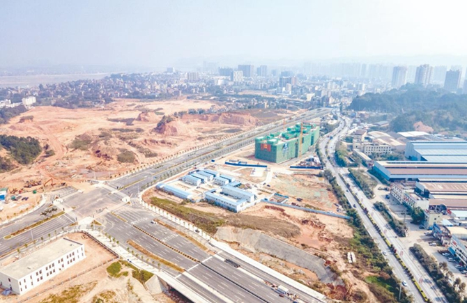 蒼海新區 完善配套