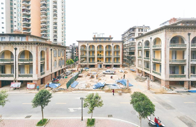 文物保護單位恢復原貌