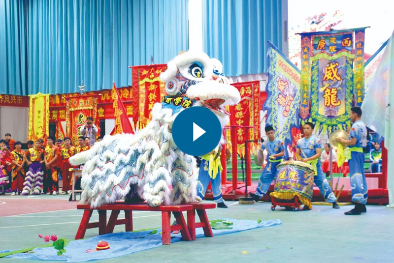 國風正當道 南國醒獅魂