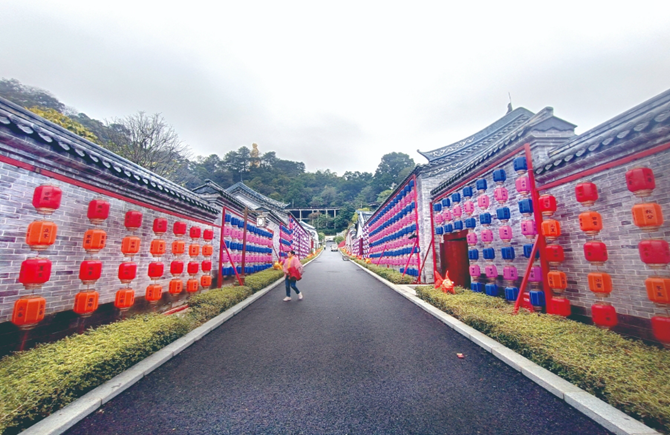 布置花燈廟會燈飾