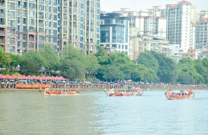 龍舟競渡義昌江