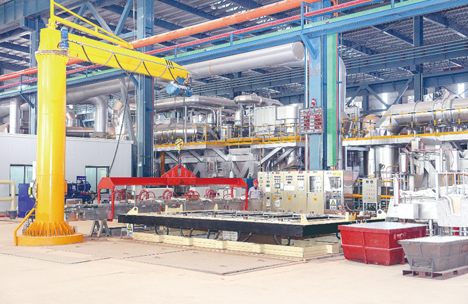 再生鋁合金項目試產