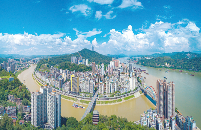 鴛鴦江水清濁反轉