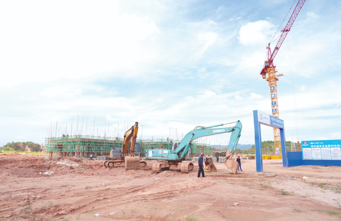 循環經濟項目加快基礎施工
