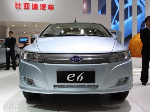 30萬的電動車 比亞迪E6純電動車9月上市